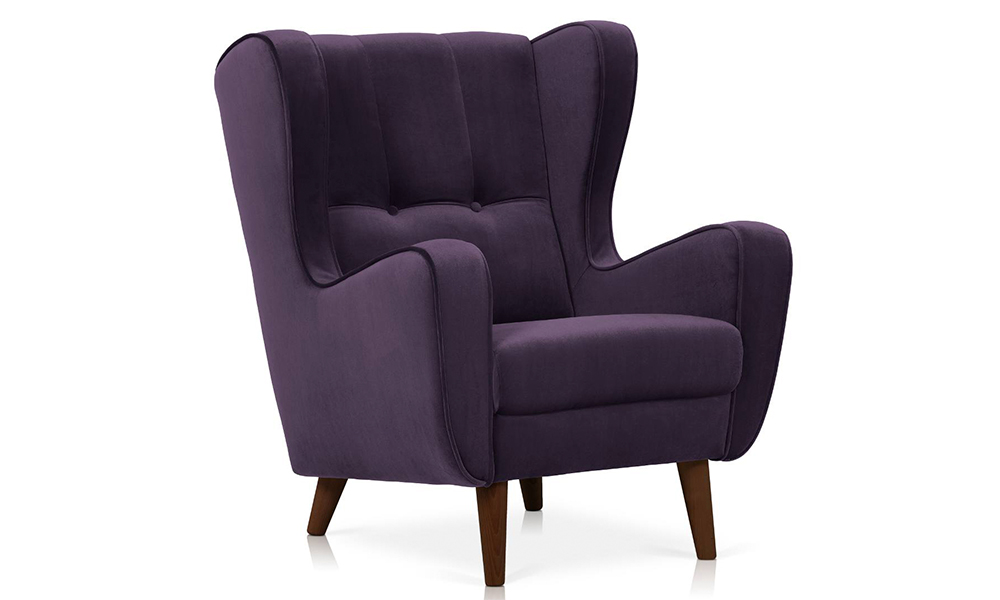 Sillón YASMIN Ultra Violet Conforama Sillón YASMIN Ultra Violet Conforama