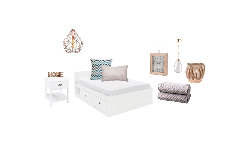 habitacion estilo nordico