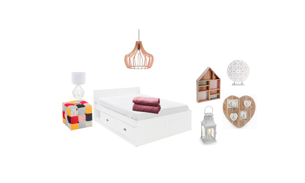 habitacion estilo nordico