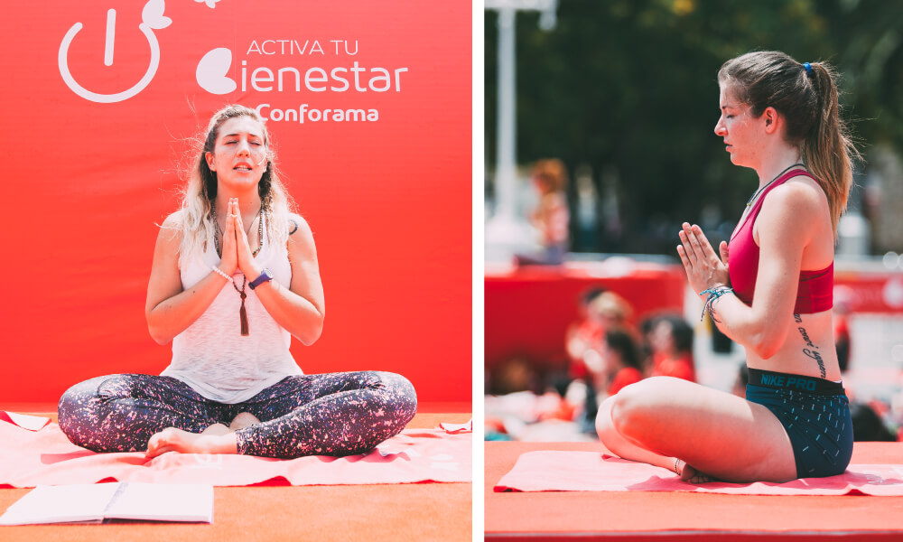 practicar yoga en casa