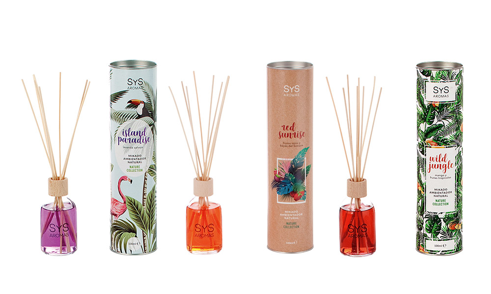 El frescor del mango de Wild Jungle, la agradable lavanda de Island Paradise o las deliciosas frutas del bosque de Red Sunrise, ¿cuál prefieres? detalles de boda originales y baratos