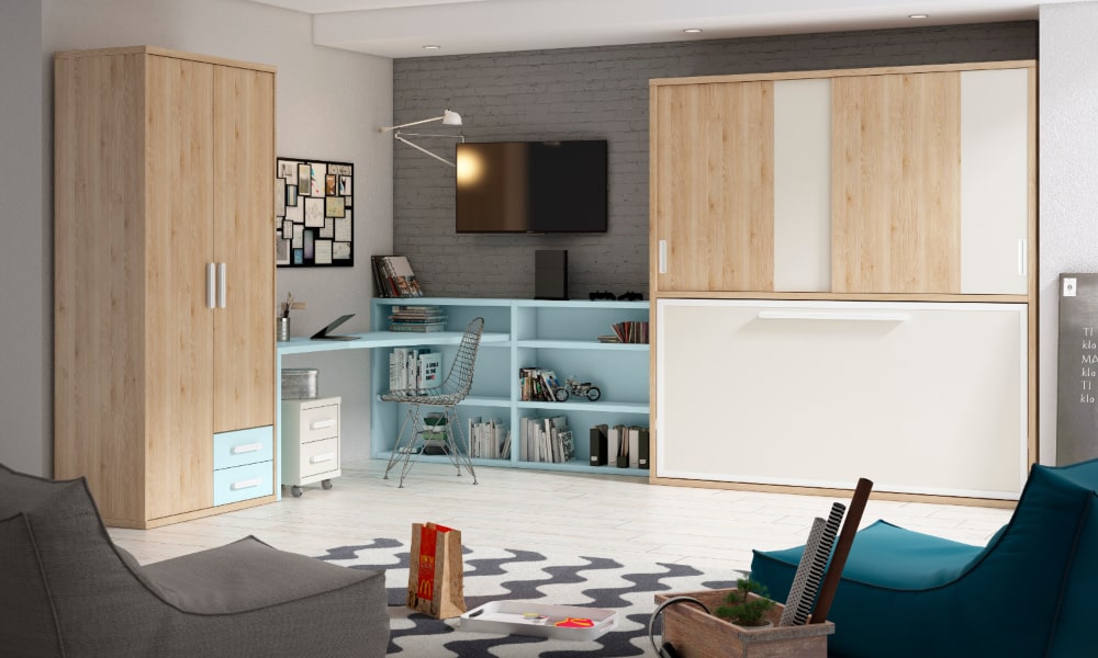 Dormitorio juvenil serie SPACE UP decoracion habitacion juvenil chico ideas