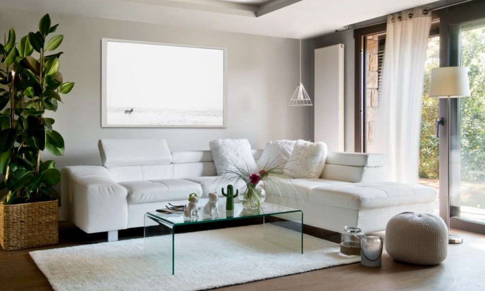 como limpiar sofa de piel blanco