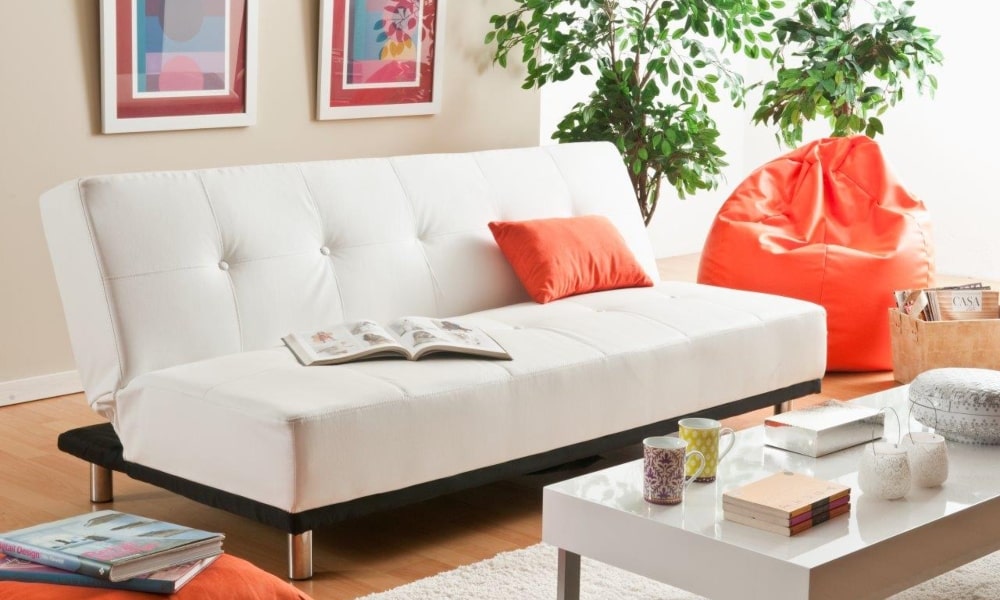 como limpiar sofa de piel blanco