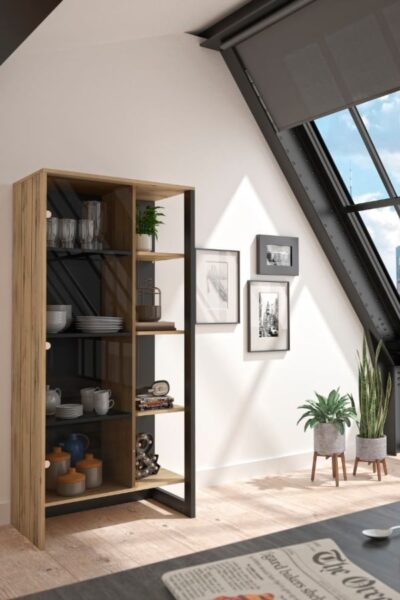 decorar con estanterias