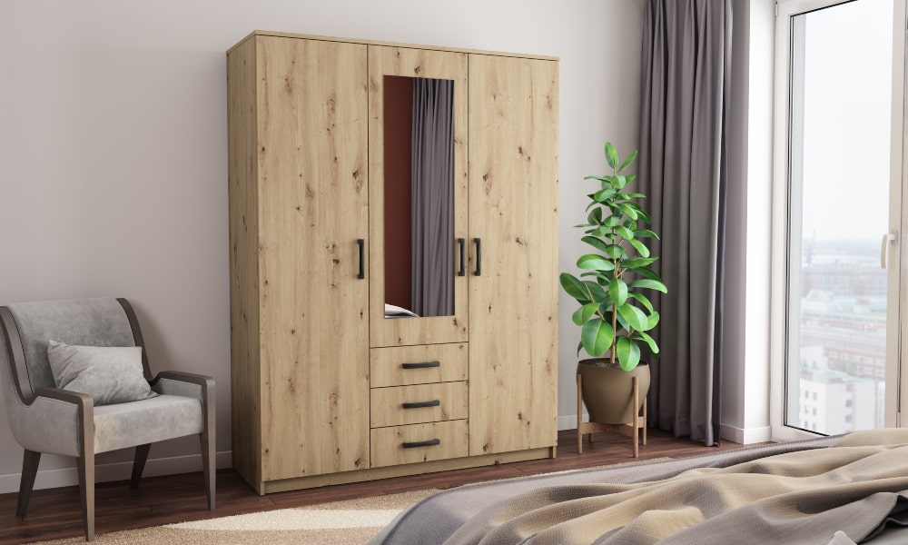 cama hecha con palets