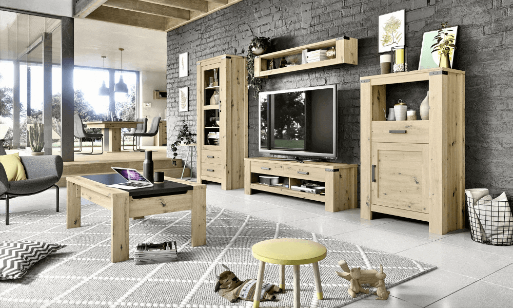 salon rustico vintage